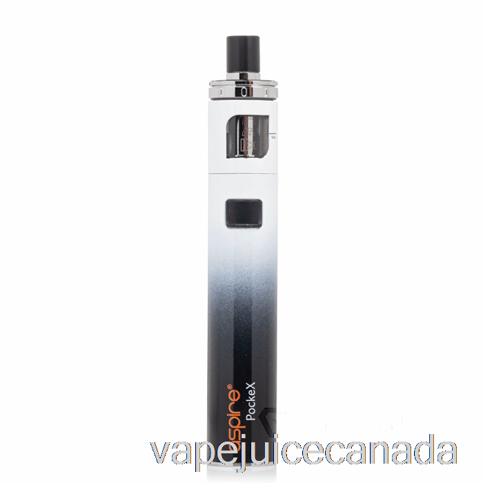 Vape Canada Aspire PockeX AIO Starter Kit [ANNI] Black / White Gradient